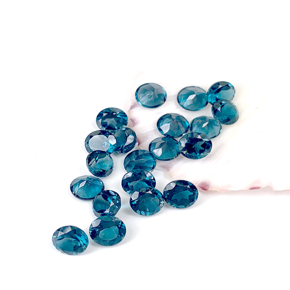 Jewelry Making In London - Półszlachetny kamień naturalny Topaz London Blue