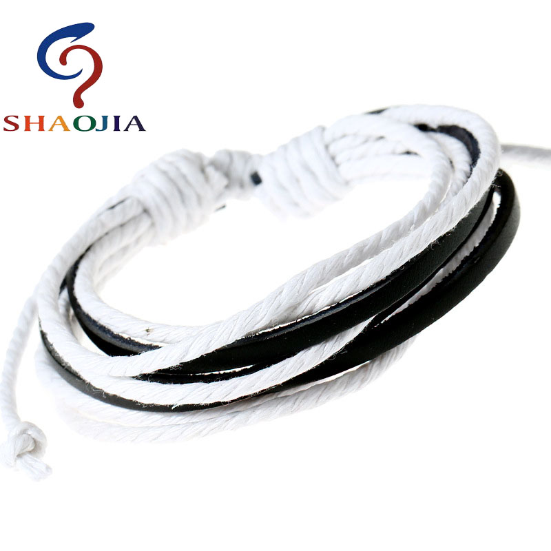 Jewelry Making Singapore - SHAOJIA New Fashion biała zniekształcona lina