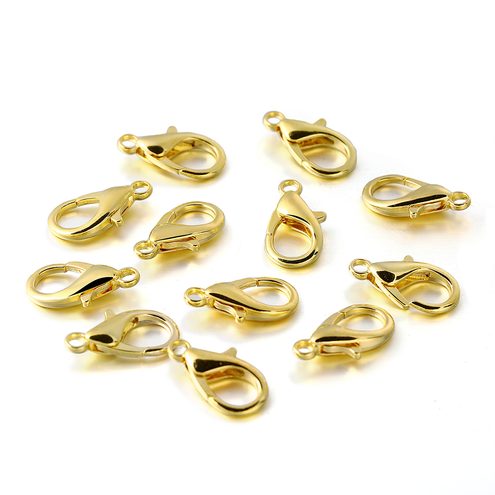 Jewelry Making Materials - 10 szt. Zapięć typu karabińczyk w