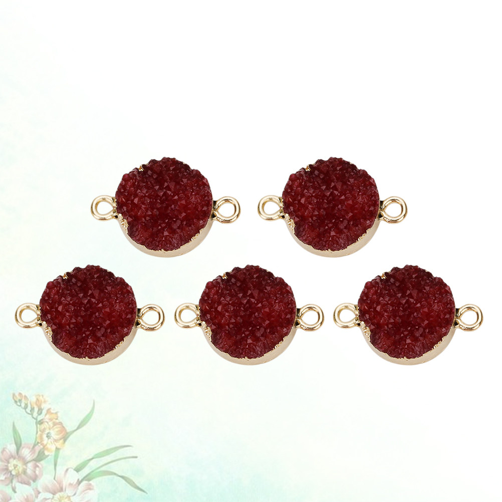 Jewelry Making With Resin - Zestaw 5 sztuk zawieszek z żywicy