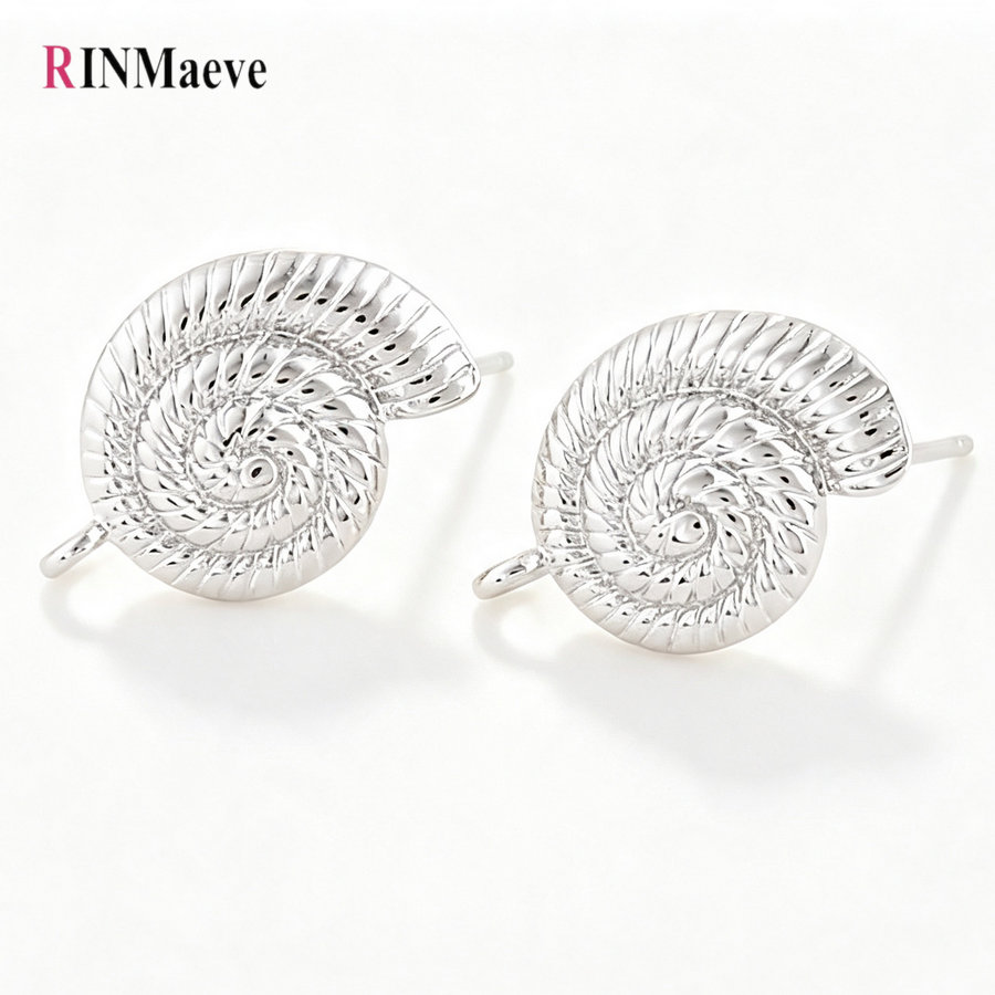 Jewelry Making Set - 6 sztuk pozłacanych 18K złotem mosiężnych
