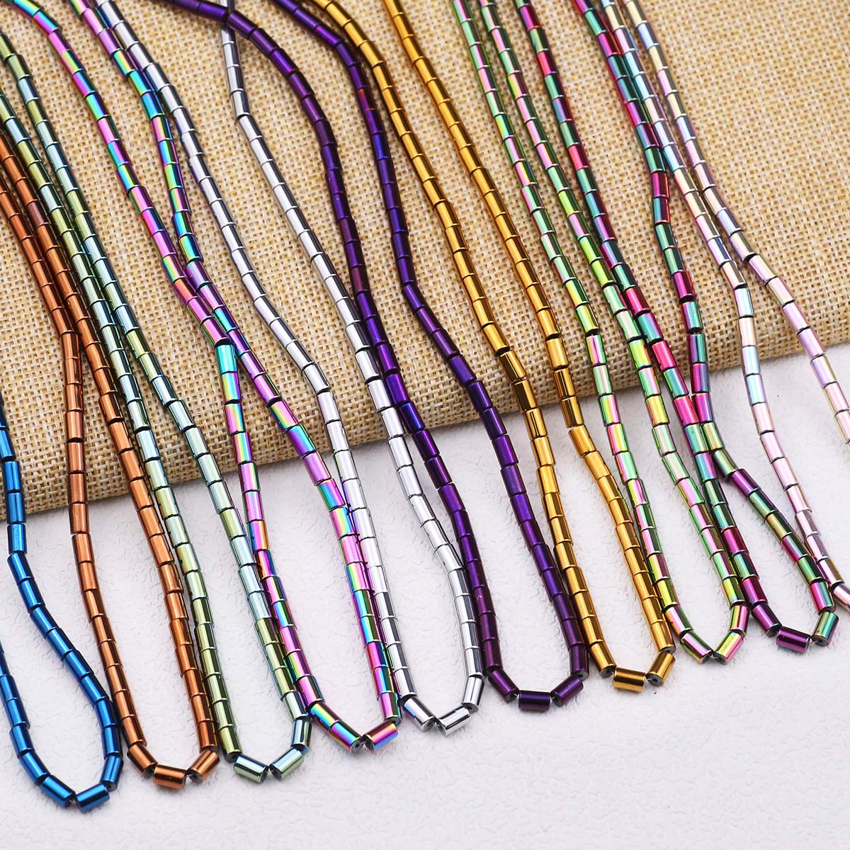 Pozłacana kolorowa prosta rurk – Seed Bead Tube recenzja i cena