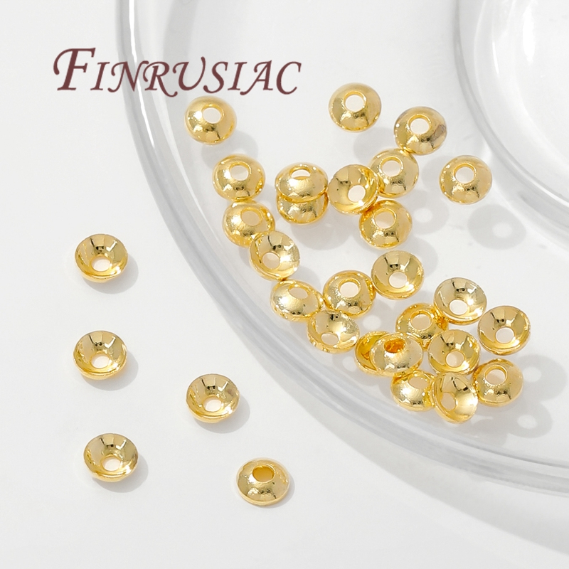 100 sztuk 4mm 5mm 18K pozłacan – Jewelry Making recenzja i cena