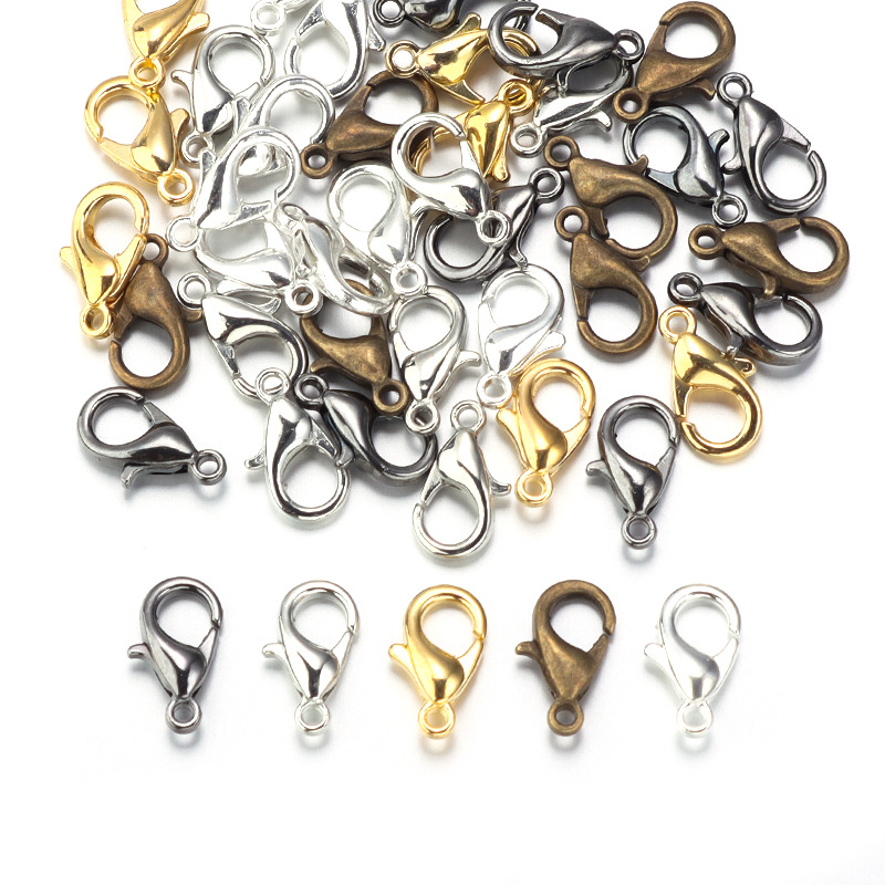 100 szt. Zapięć typu karabińcz – Jewelry Making Materials recenzja i cena