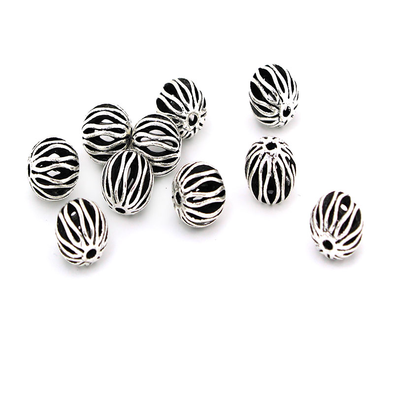 10 szt. Tybetańskie Antyczne S – Jewelry Making Silver recenzja i cena