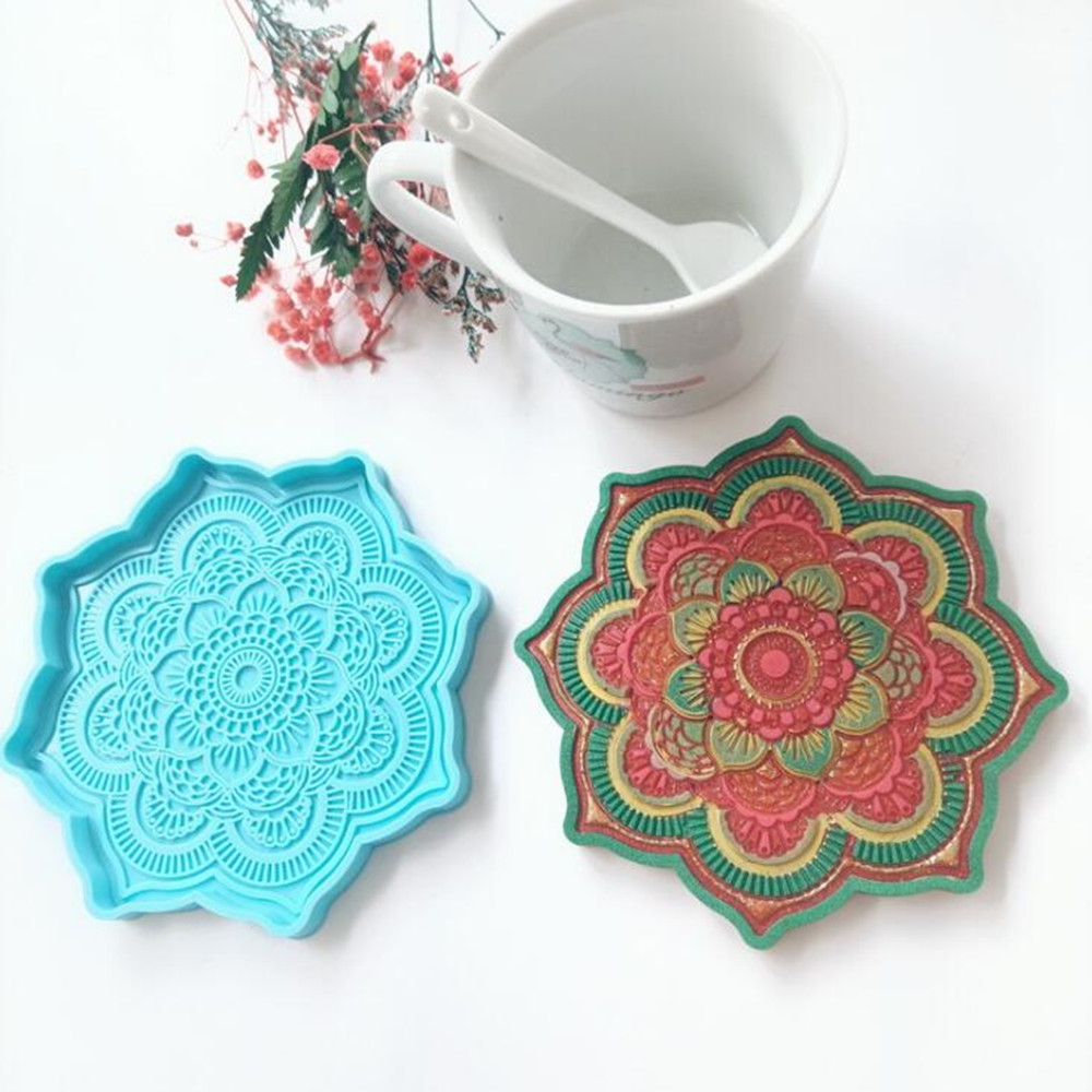 Mandala Coaster Silicone Mold  – Jewelry Making Tools And Supplies recenzja i cena