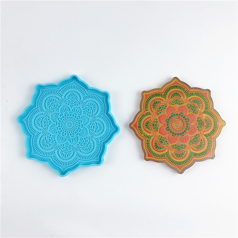 Mandala Coaster Silicone Mold  – Jewelry Making Tools And Supplies recenzja i cena