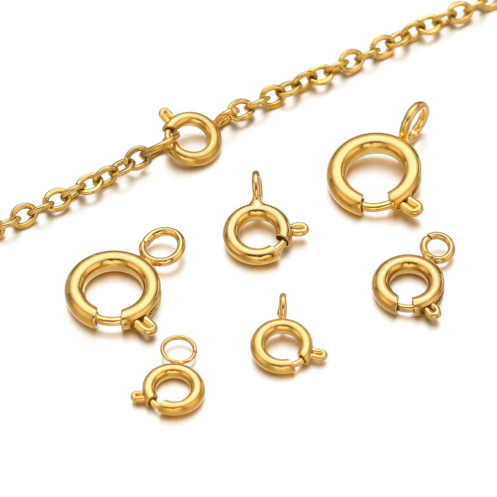 10 szt. Zapięcia sprężynowe ze – Jewelry Making Materials recenzja i cena