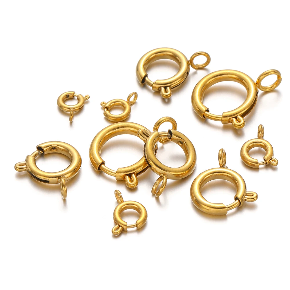 10 szt. Zapięcia sprężynowe ze – Jewelry Making Materials recenzja i cena