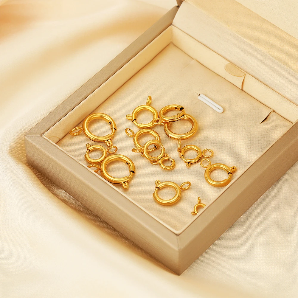 10 szt. Zapięcia sprężynowe ze – Jewelry Making Materials recenzja i cena