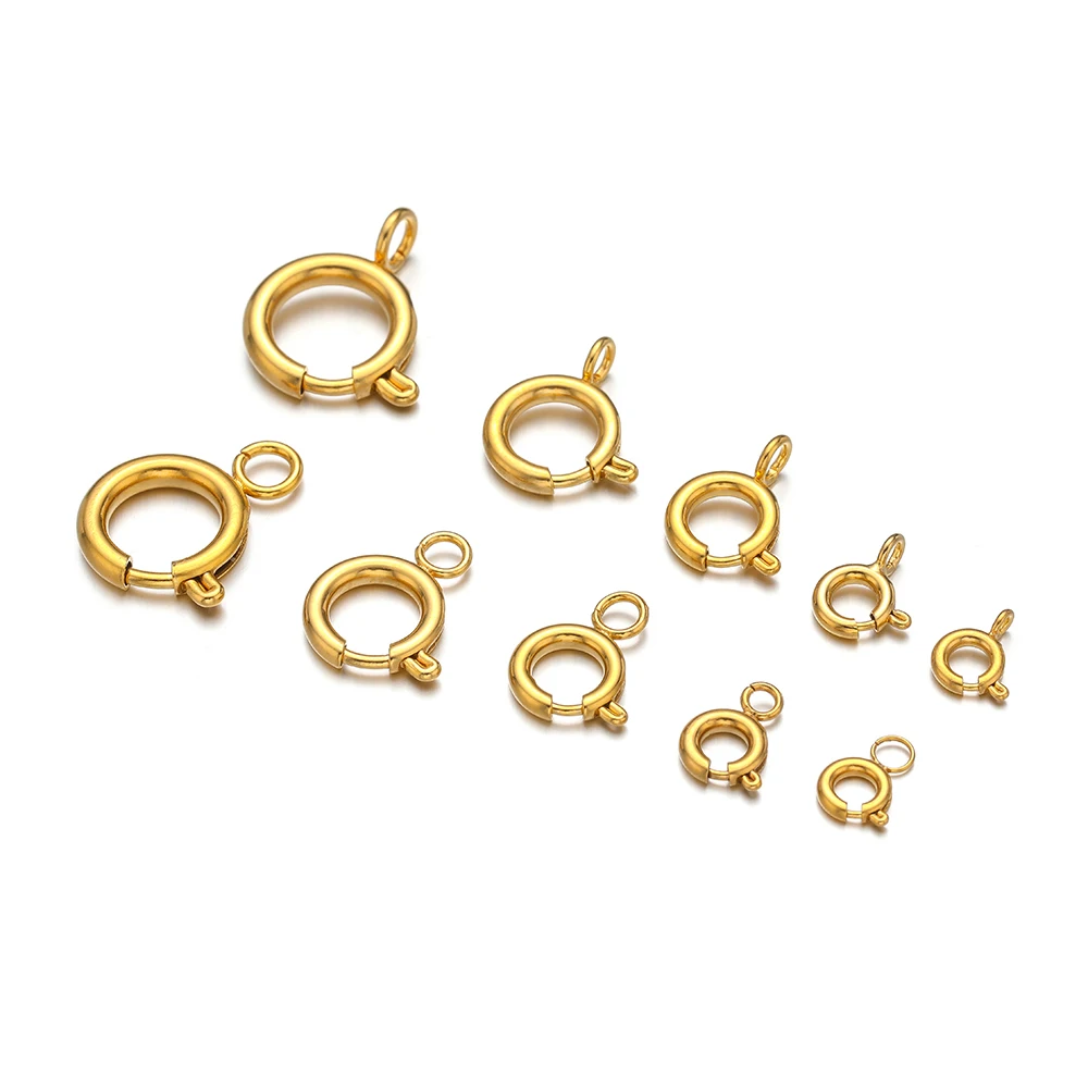 10 szt. Zapięcia sprężynowe ze – Jewelry Making Materials recenzja i cena