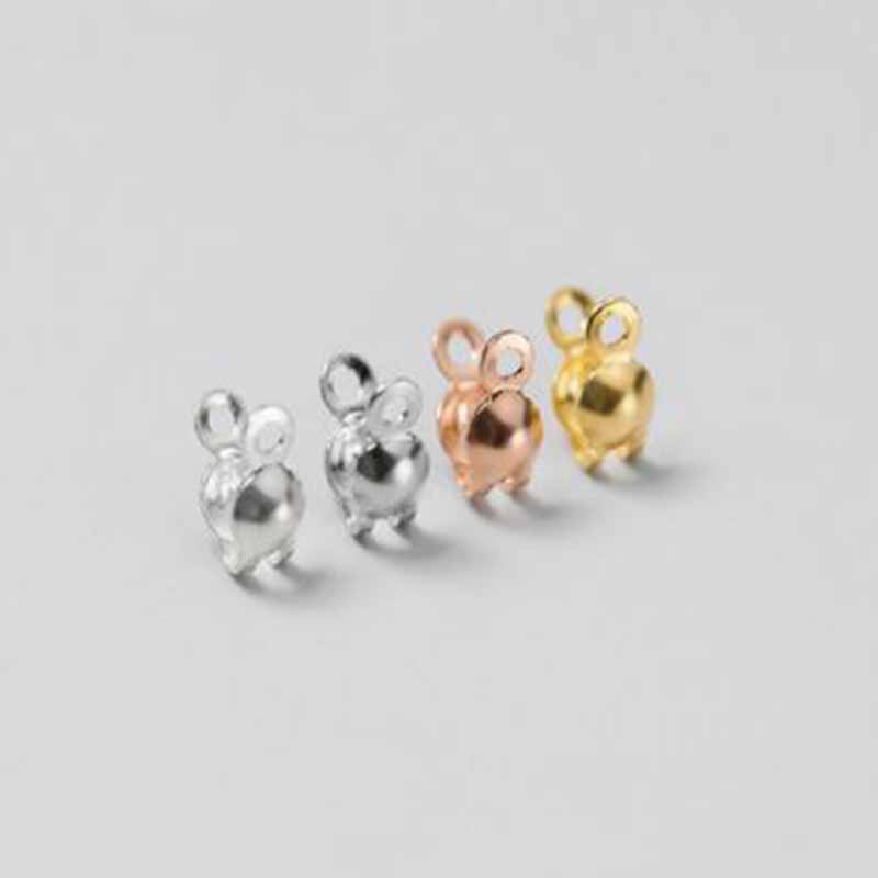 4 szt. Oryginalne, prawdziwe,  – Jewelry Making Silver recenzja i cena