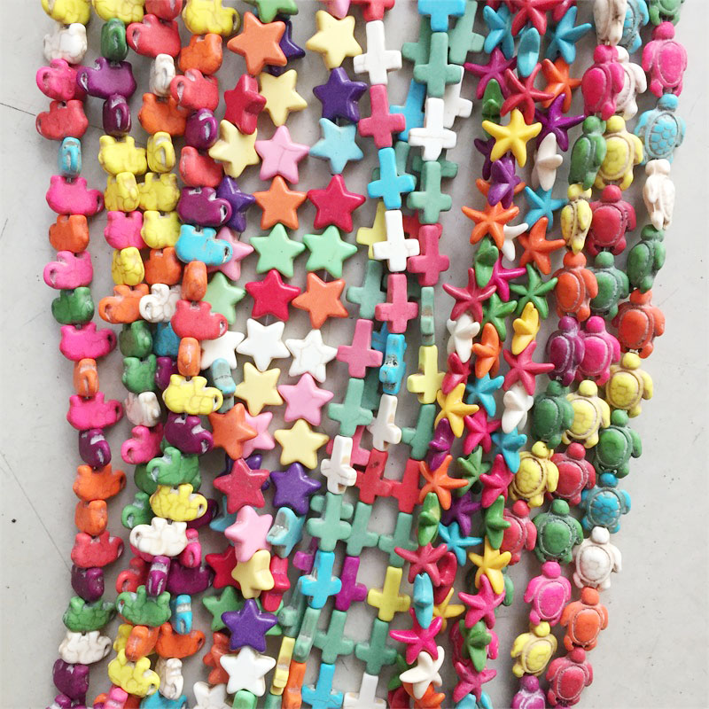 Serce błękitne niebo Howlite k – Seed Bead Tube recenzja i cena