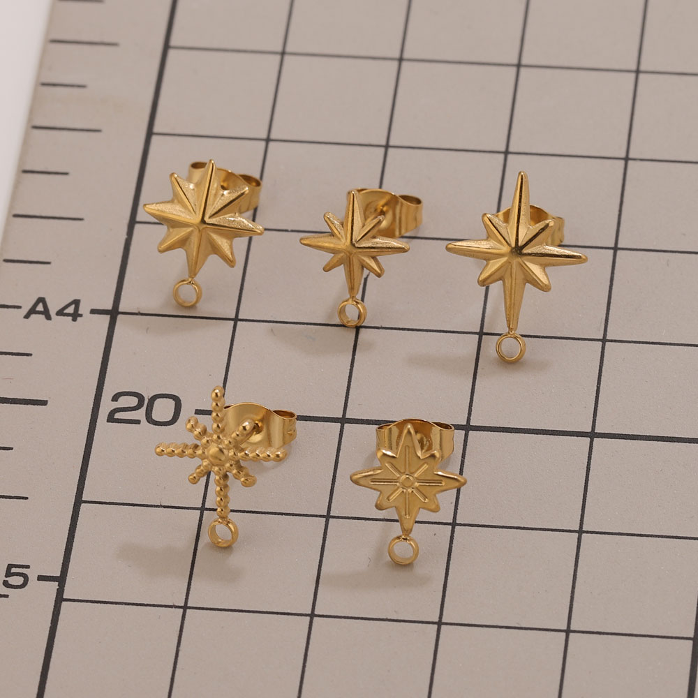 6 szt. Kolczyki wkrętki w kszt – Jewelry Making Tools And Supplies recenzja i cena