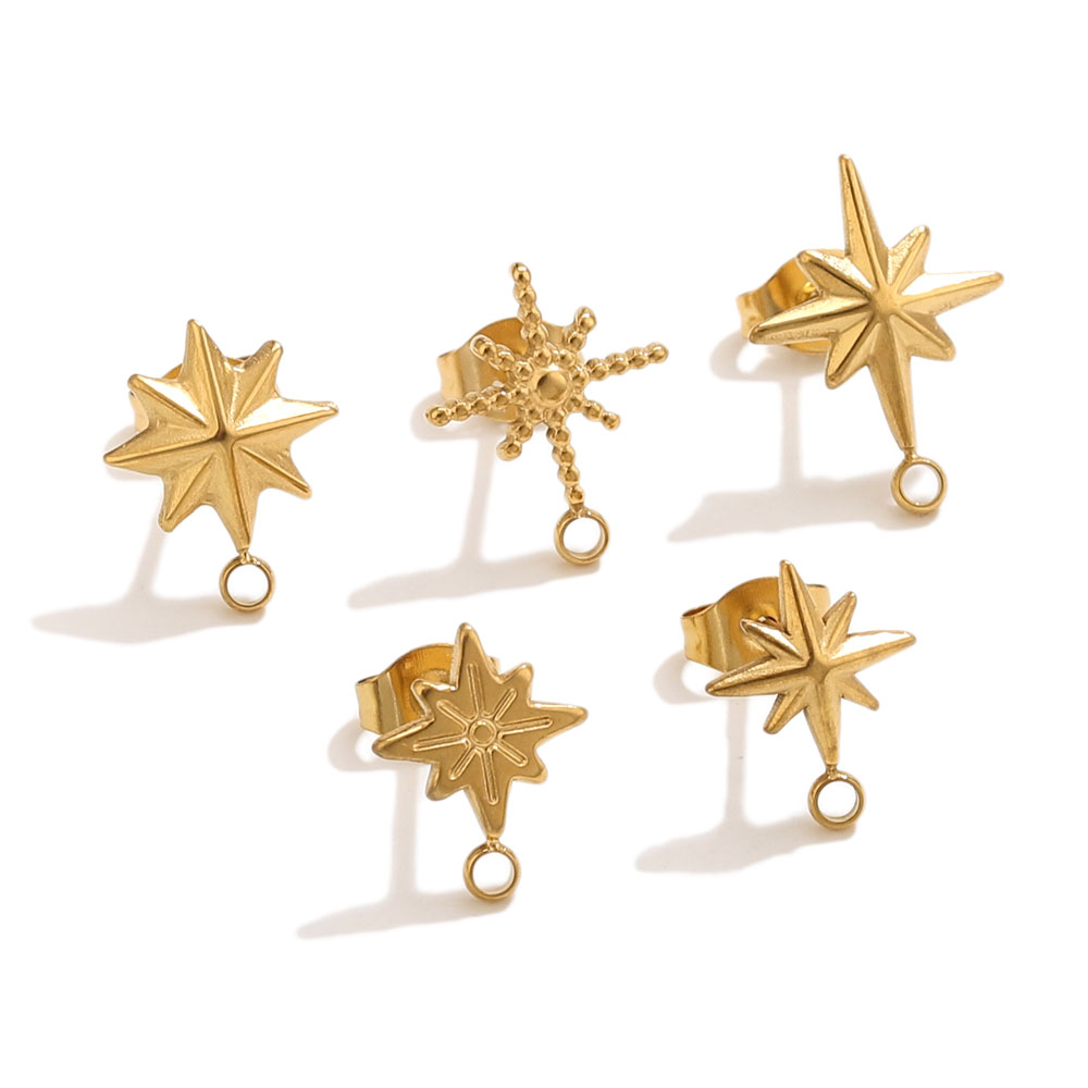 6 szt. Kolczyki wkrętki w kszt – Jewelry Making Tools And Supplies recenzja i cena