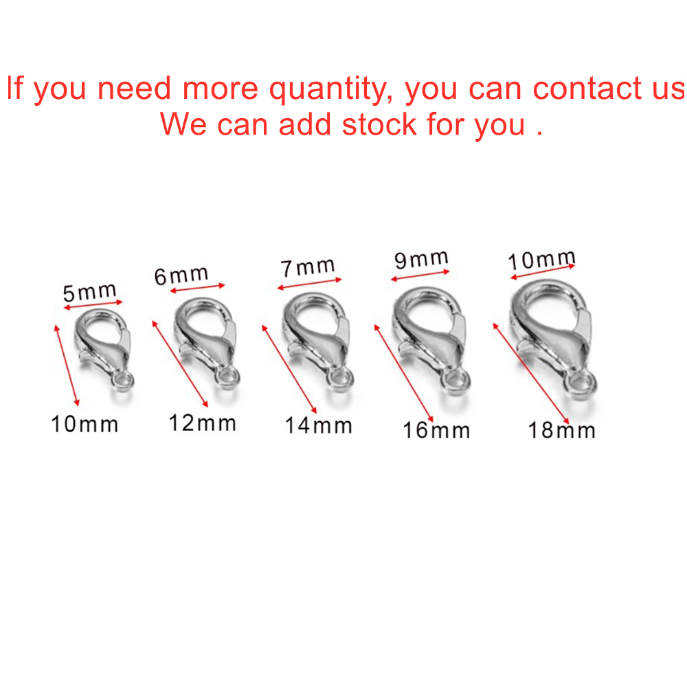 10 szt. Zapięć typu karabińczy – Jewelry Making Materials recenzja i cena