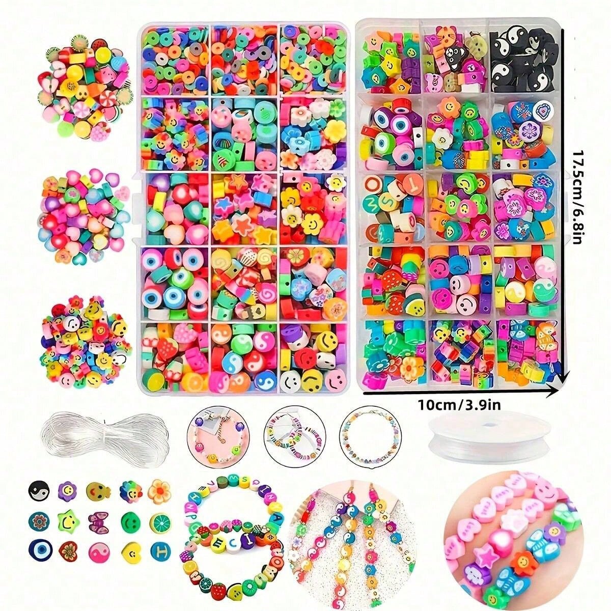 Zestaw koralików z modeliny 14 – Jewelry Making Set recenzja i cena