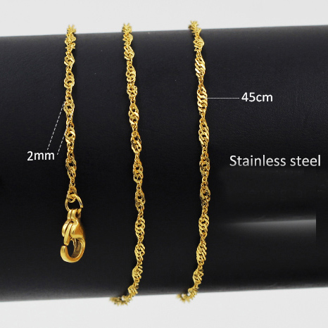 LUXUSTEEL 2mm 10 sztuk/partia  – Jewelry Making Singapore recenzja i cena