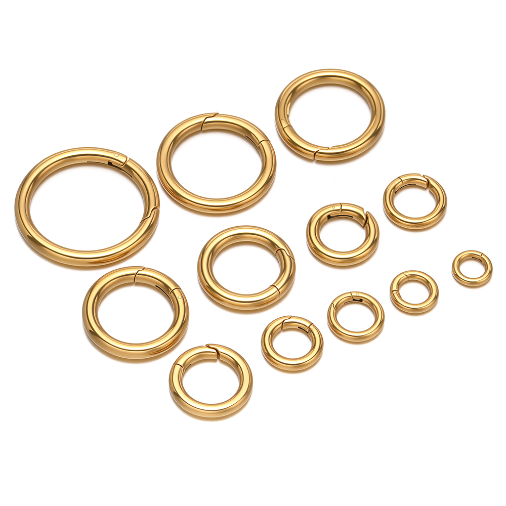 2 szt./partia Okrągłe karabińc – Jewelry Making Materials recenzja i cena