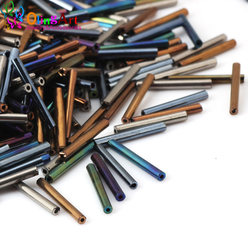 OlingArt metaliczna wielokolor – Seed Bead Tube recenzja i cena