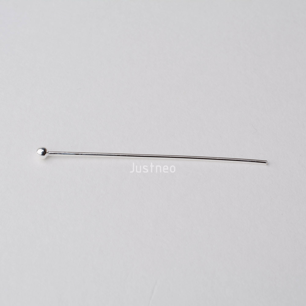 Szpilki z główką w kształcie k – Jewelry Making Silver recenzja i cena