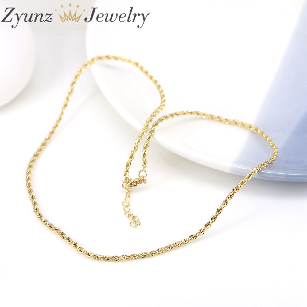 20 SZTUK, Złoty Metalowy Łańcu – Jewelry Making Singapore recenzja i cena