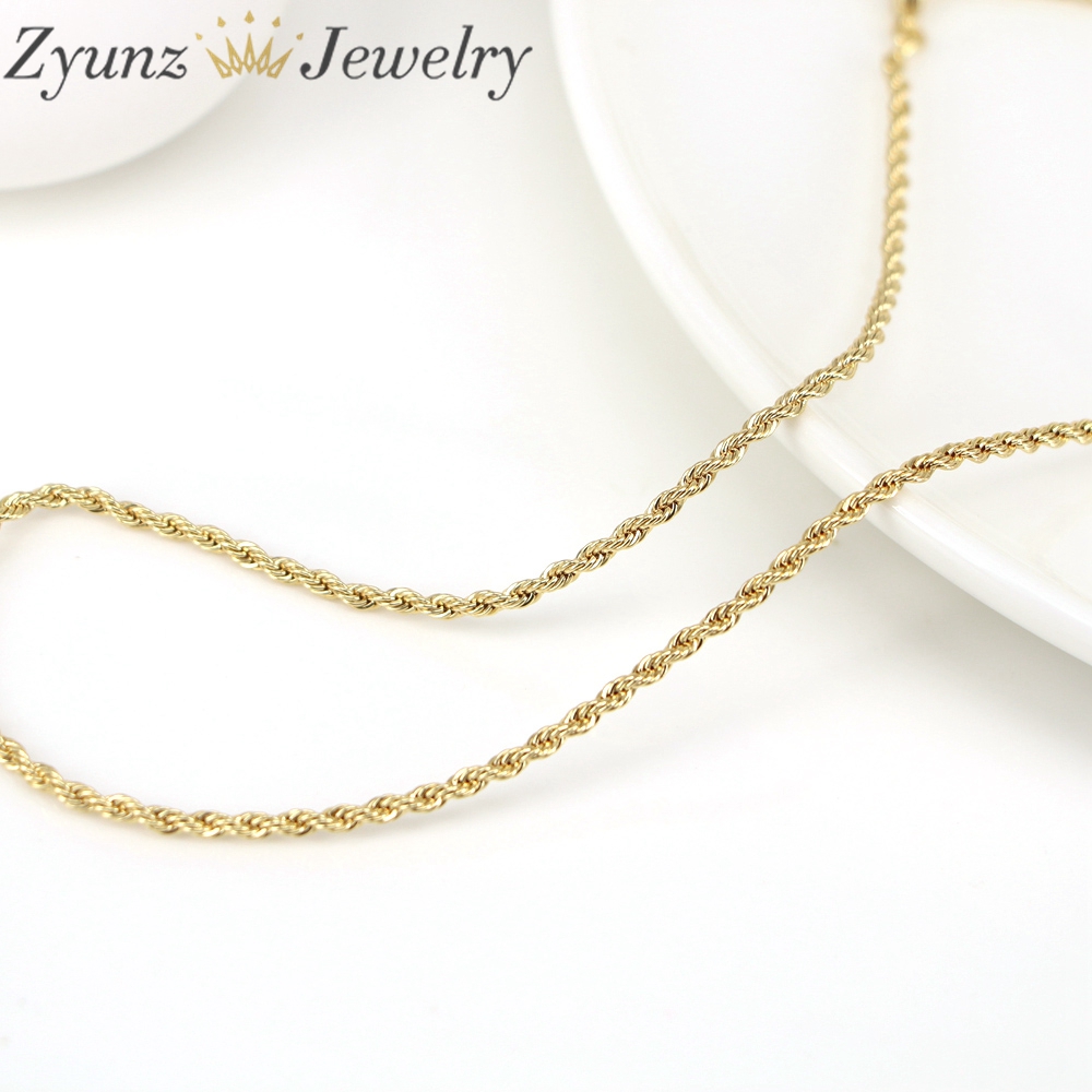 20 SZTUK, Złoty Metalowy Łańcu – Jewelry Making Singapore recenzja i cena