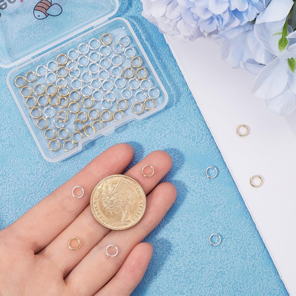 1 pudełko 80 sztuk dzielonego  – Jewelry Making Silver recenzja i cena