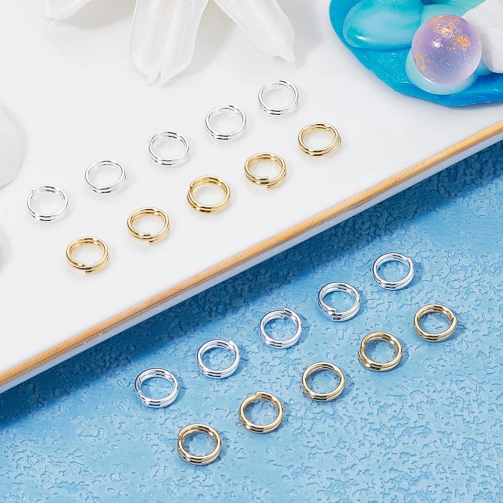1 pudełko 80 sztuk dzielonego  – Jewelry Making Silver recenzja i cena