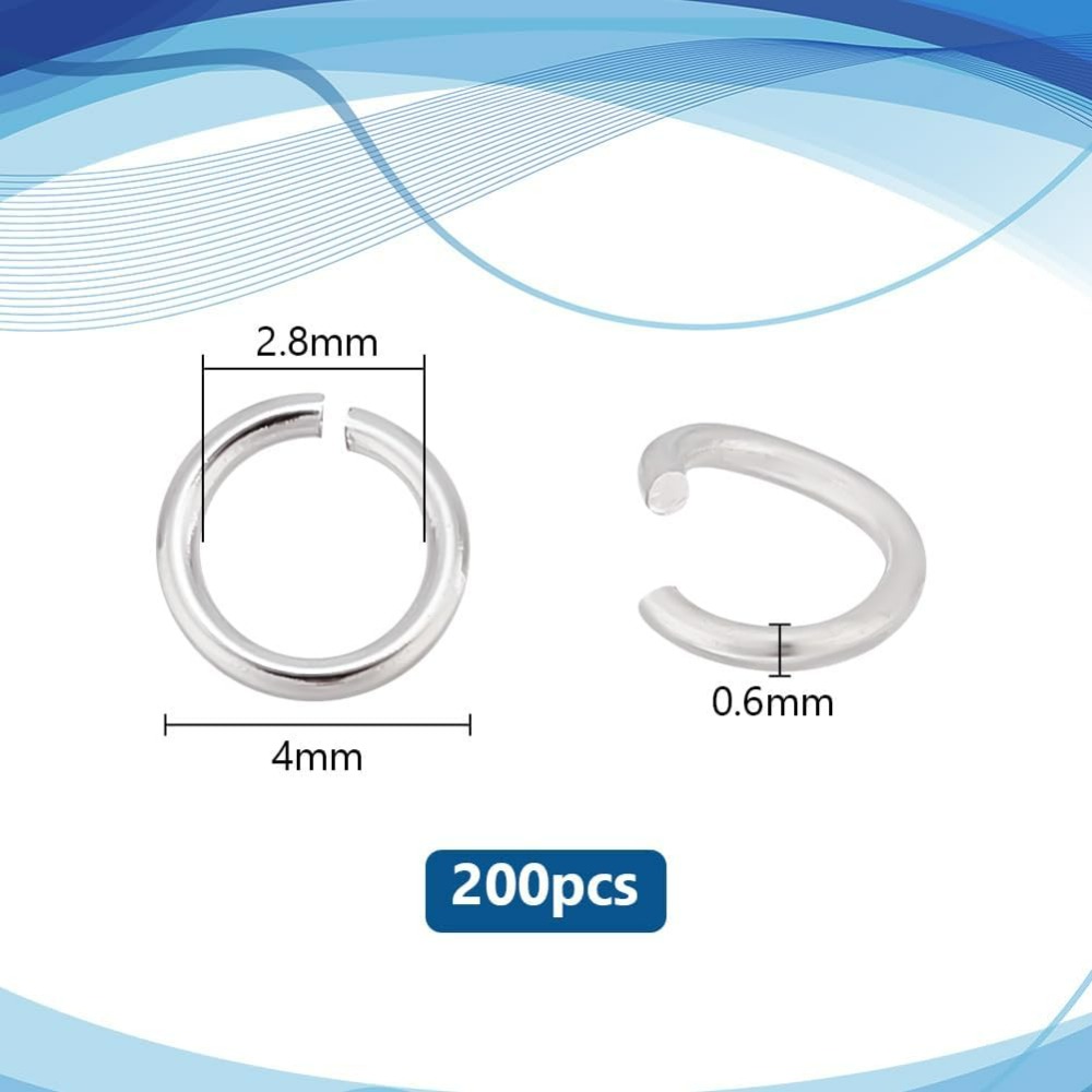 200 sztuk 925 Sterling Silver  – Jewelry Making Silver recenzja i cena