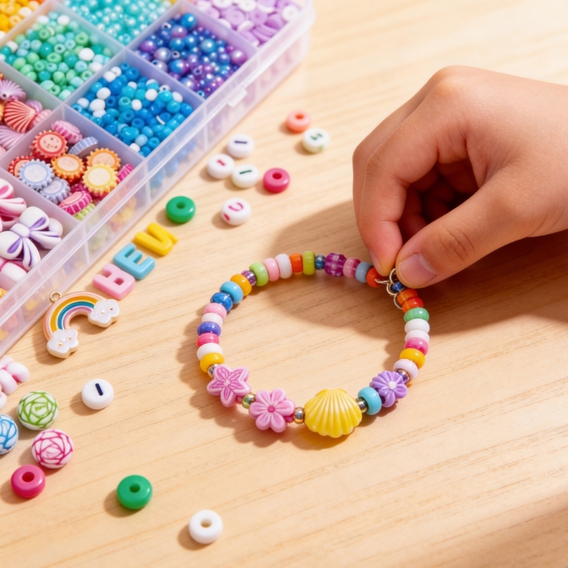 Kolorowe koraliki zestaw do rę – Jewelry Making Education recenzja i cena